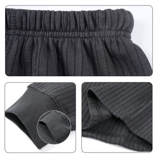 Jihua 354507 formal autumn underwear set men's thickened cold-proof warm underwear set Modal cotton autumn underwear autumn underwear set thermal underwear set olive green 165-170/92-96