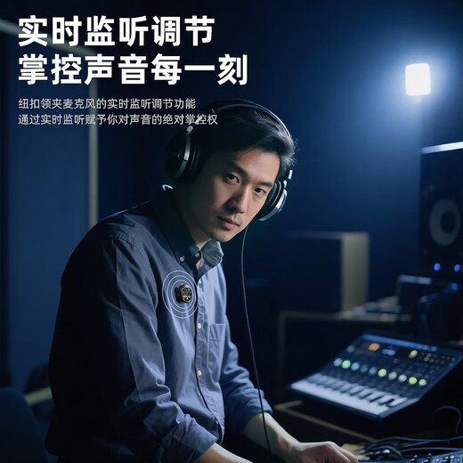 SANSUI MV09 Wireless Lavalier Microphone for Live Singing, Noise Reduction Card, Sound Modification, Douyin Short Video, Mobile Phone Camera Recording Equipment, Full Set of Radio Microphones, Two-person Edition, Long Battery Life, Built-in Noise Reduction, Android Special Edition