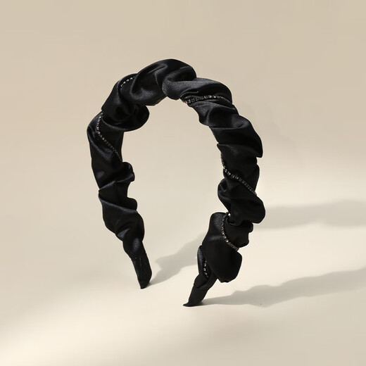 Chimera (CHIMERA) makes your face smaller, wrinkled satin fabric makes your head look taller, headband is exquisite and comfortable to wear, birthday gift for girls