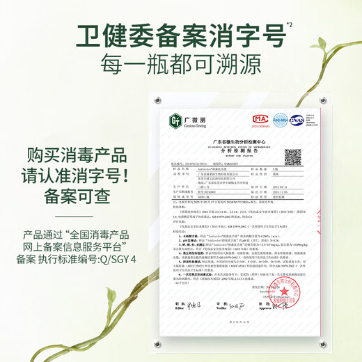 Fruit and vegetable garden antibacterial hand sanitizer household mild cleansing hand sanitizer 500ml*3 bottles