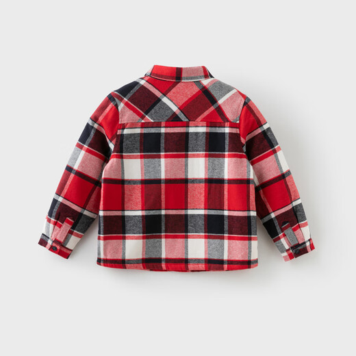 David Bella boys cotton shirt children's plaid shirt autumn baby children's clothing fashionable top