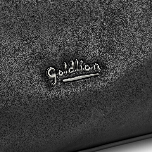 Goldlion Business Briefcase First Layer Cowhide Handbag Large Capacity Men's Bag Computer Bag New Year's Gift