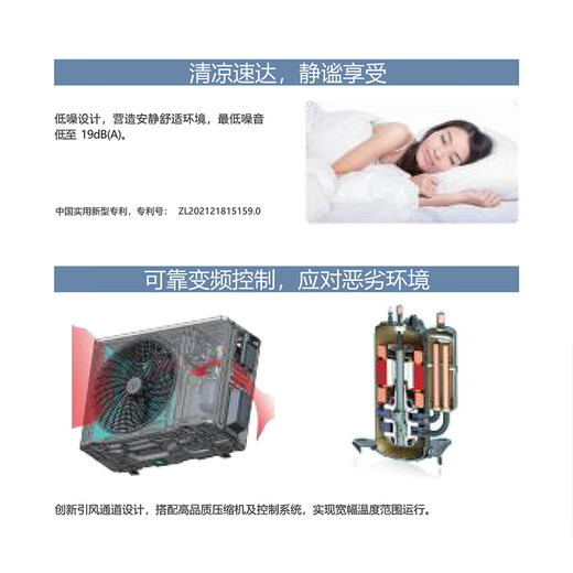 Gree central air conditioning Fenghua series duct machine one-to-one 3 HP household embedded new level of energy efficiency full DC variable frequency heating and cooling FMR7.2Pd/AaNh-N1