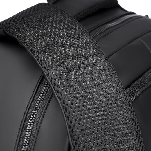 Herrengeschäft pendeln leichte Rucksack mit großer Kapazitäts-Rucksack College-Student 16-Zoll-Laptop Schoolbag Grey [wasserdichtes und abgenutzte Material]