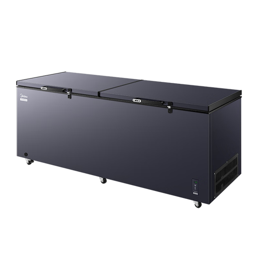 Midea commercial horizontal refrigerator large capacity freezer refrigeration freezer energy saving power freezer single temperature horizontal refrigerator new upgrade first-level energy efficiency 719 liters -40 degrees 719DKEM
