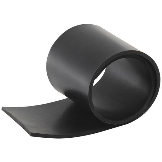 橡胶垫耐油耐磨防滑橡胶板黑色绝缘胶垫加厚减震3/5/10mm工业胶皮 500mm*500mm*3mm