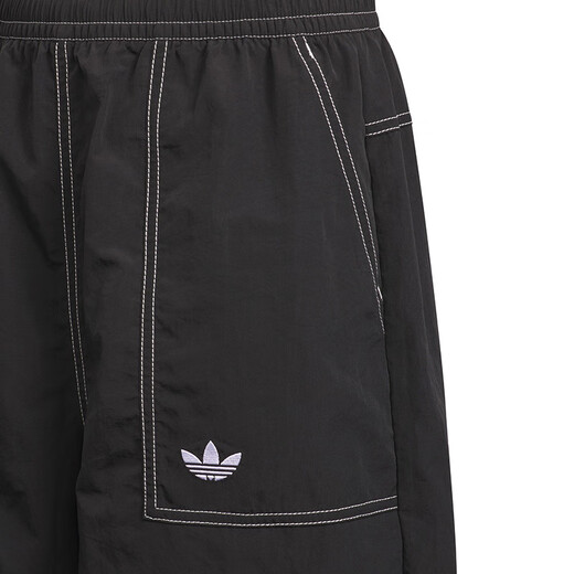
Adidas (adidas) children's clothing 25 summer children's shorts Clover men and women medium-sized children's woven twill sports five-point pants KG6629 KG6629 black 150 (tag 152)