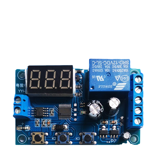 Yue Changsheng DC current detection module control switch current limiting overcurrent motor stall alarm 5v12v24V upgraded model YYI-4DC7-24V