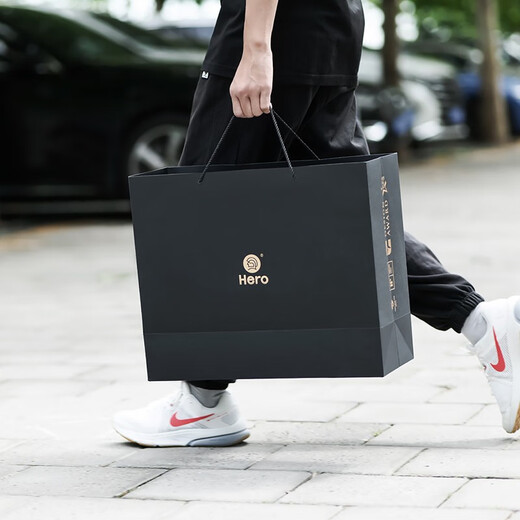 Hero Premium Edition Hand-brewed Coffee Pot Gift Box Set Bean Grinder Electric Hand-brewed Pot Coffee Cup Filter Combination Souvenir SF Express Advanced Edition Mini Gift Box-White