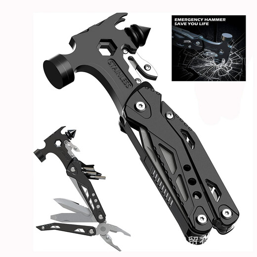 Imported from Japan, Makita multi-functional window-breaking hammer, multi-functional hammer pliers, vehicle-mounted emergency multi-functional claw hammer