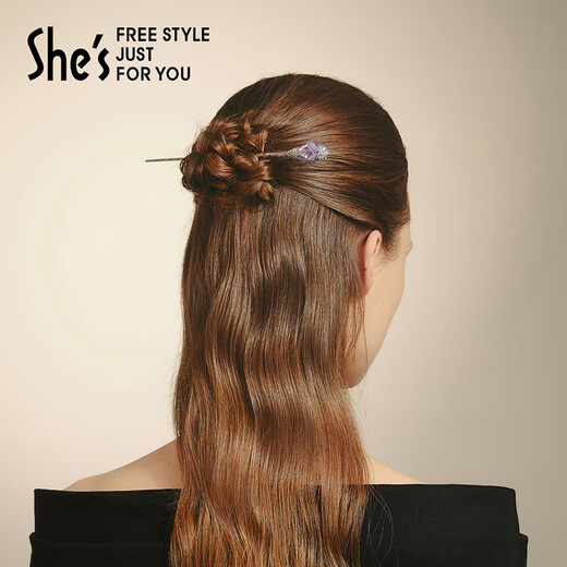 She s Qianzi hair accessories Monet crystal national fashion ancient style hairpin light luxury hairpin hairpin birthday gift for girlfriend