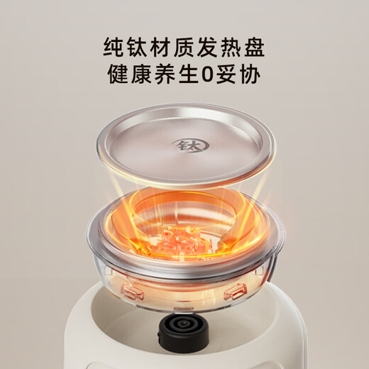 BRUNO health kettle kettle teapot office all-glass tea kettle integrated scented tea electric kettle stew kettle small mini one-person household separated automatic constant temperature kettle standard 0.8L