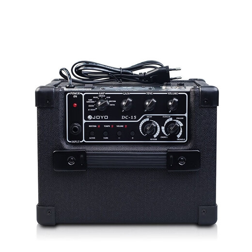 JOYO Electric Guitar Speaker Box Portable Drum Machine Effects Practice Playing Folk Singing Audio DC-30 Full Digital Speaker + 3 Meters Wire Gift Pack