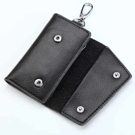 Luyida Card Bag Cadena Key Cadena Dos en uno Multifunción Multifunción Caqueta Hunghide Simple Car Bag Black Black