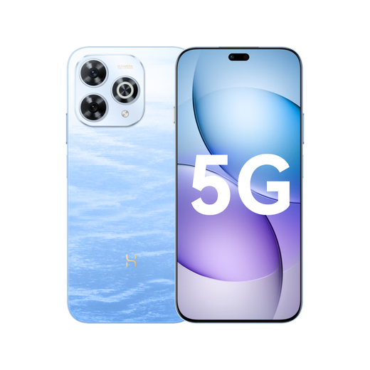 WIKO mobile phone 80 Pro 24 installments interest-free New model launched in 2025 New 5G mobile phone Kunlun glass 10 times shatter-resistant OLED color eye protection screen Hongmeng AI smart assistant 8+256GB Xinghai Blue 24 installments + official standard configuration + extended warranty service + headphone set version