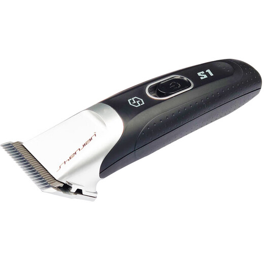 Shen Shen S1 pet shop large electric clipper dog shaver special four-blade hair clipper four-blade (body + 10 + 7F + 5F + 4F) white