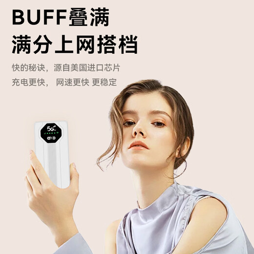 Bentium Portátil WI-FI6 Móvil Conveniente WiFi6 Inalámbrico Sin Almacenamiento Previo Punto de Acceso de Red de Alta Velocidad 4G Sin Tarjeta Tráfico Ilimitado Enrutador Conveniente Ilimitado Banco de Energía Enjoy Edition Power Bank WiFi Dos en Uno