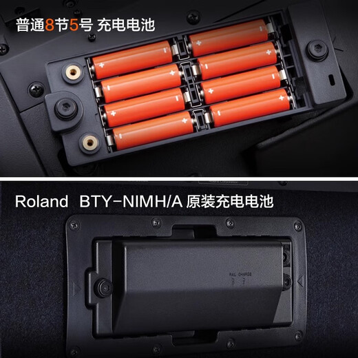 Roland CUBE-Street EX speaker outdoor road show portable playing and singing electric blowpipe electric guitar outdoor playing and singing audio CUBE-STEX black standard + portable trolley audio bag