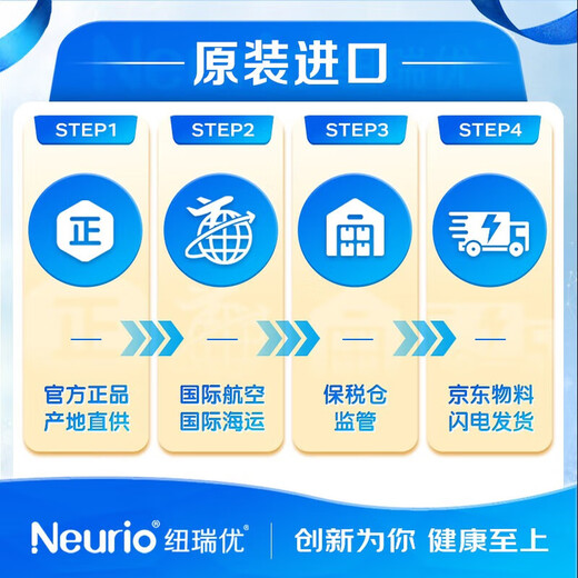 Nurio official direct sale lactoferrin modulated milk powder immune version high purity lactoferrin whey immune globulin Nurio immune version 120g*3 cans