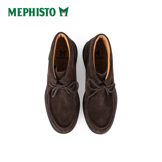马飞仕图（MEPHISTO）/马飞仕图新款沙漠靴高帮鞋手工舒适真皮百搭通勤 9855(蓝色) 39