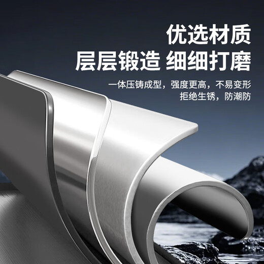 ProPre air conditioner bracket stainless steel outdoor unit bracket is suitable for Oaks, Glymet, etc. Universal 1.5P air conditioner rack external bracket thickened version