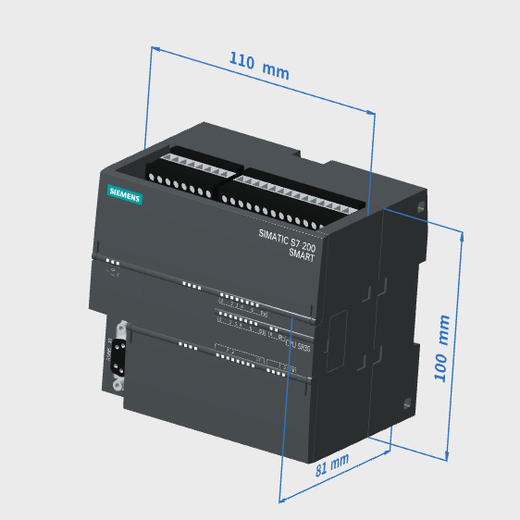 Siemens 6ES72881SR300AA1 PLC module controller SIMATIC S7-200 SMART, CPU SR30, standard CPU, AC/DC/relay
