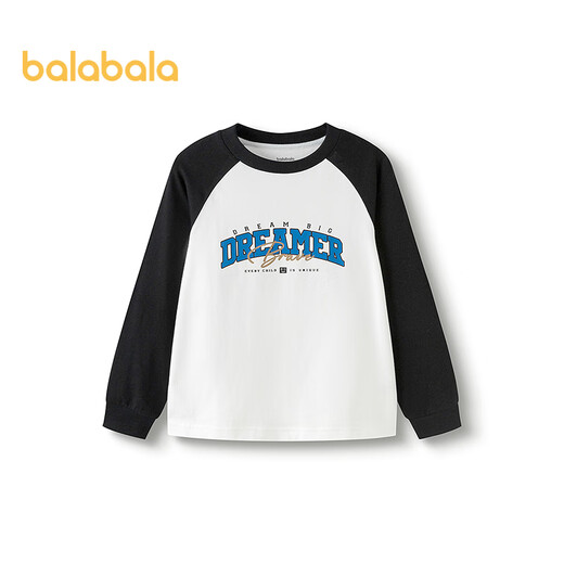 Balabala children's long-sleeved T-shirt boys and girls 2025 autumn tops same style in shopping malls 202325100202
