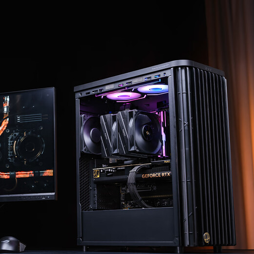 ASUS ROG family bucket 14600KF/5060Ti host 5070 live e-sports game design rendering desktop assembly computer host complete machine DIY assembly machine i5 14600KF+RTX5060Ti丨2