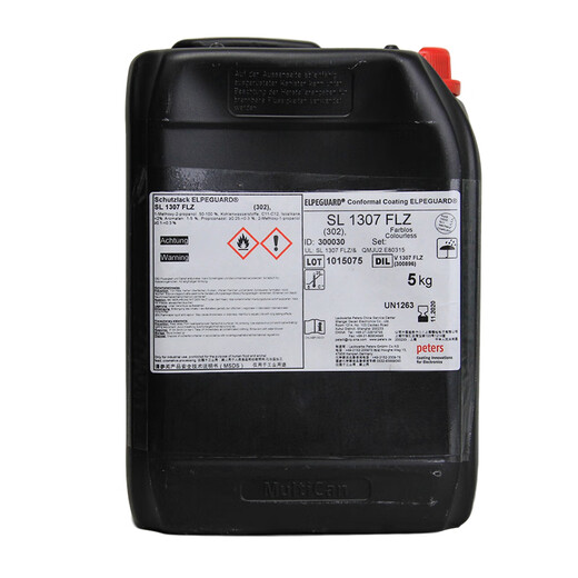 Germany Peters SL 1307 FLZ acrylic coating insulating coating conformal paint UL flame retardant certification 5KG 500g packaging