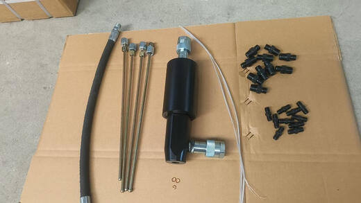 New ultra-high pressure pneumatic grease nozzle dredge dredge repair tool engineering vehicle truck butter hole dredge dredge complete set with pump