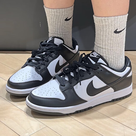 耐克（NIKE）官方舰店男鞋女鞋新款Dunk Low情侣运动鞋黑白熊猫低帮休闲鞋板鞋 CW1590/DD1391/熊猫DUNK 44