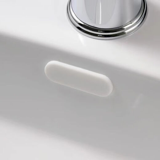 An Junsheng Ceramic Wash Basin Oval Overflow Hole Silicone Plug Basin Overflow Mouth Anti-odor and Anti-insect Sealing Plug Long Strip Overflow Mouth Silicone Plug 1 Pack