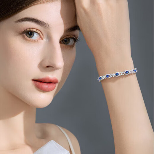 BOGLIA four-leaf clover bracelet for women light luxury 2025 new sapphire bracelet birthday gift for girlfriend and wife four-leaf clover bracelet