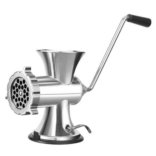 Fully suitable manual meat grinder, multi-functional household sausage enema machine, hand-cranked vegetable food supplement grinder, stuffing and mincing machine, suction cup type