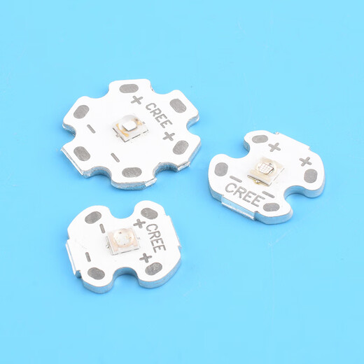 3535 3W395nm purple nail art curing scorpion sterilization 365NM high power LED lamp bead uv ultraviolet 3W395NM welding 16MM aluminum substrate No Specifications