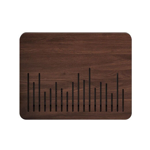 Weak current box cover with high heat dissipation, middle-aged style, new ultra-thin electric meter box to block network cable box, modified decorative painting, simple cover-up without punching, black walnut color - hollow rhythm style, open cover/horizontal style 45*35, cover 37*27, no need to punch holes