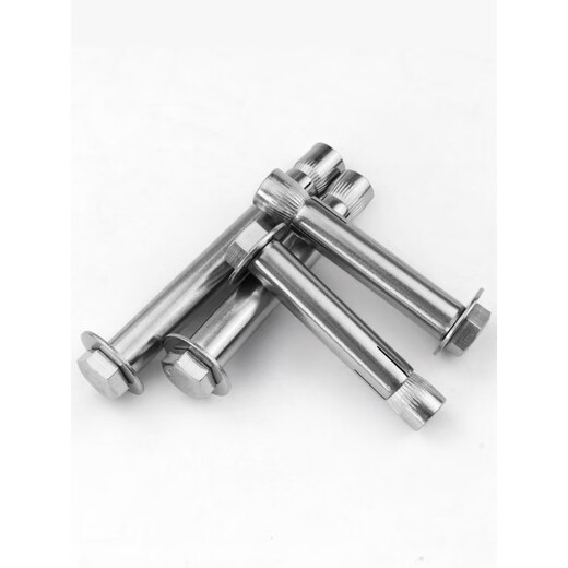 Thousand speed wheel 304 stainless steel external hexagonal expansion screw built-in pull-explosion expansion bolt implosion M6*150 (2 pieces) 304