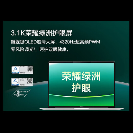 Honor MagicBook Pro 14 Geek Edition AI Thin and Light Notebook 92Wh Huge Battery U5-125H 24G 1T 3.1K Oasis Eye Protection Screen Gray