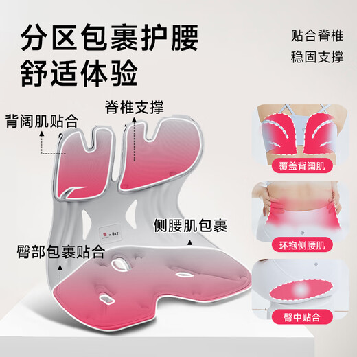 BKT waist-protecting cushion, waist-protecting sedentary artifact, office ergonomic chair waist cushion, enlarged sitting posture chair, gift for men