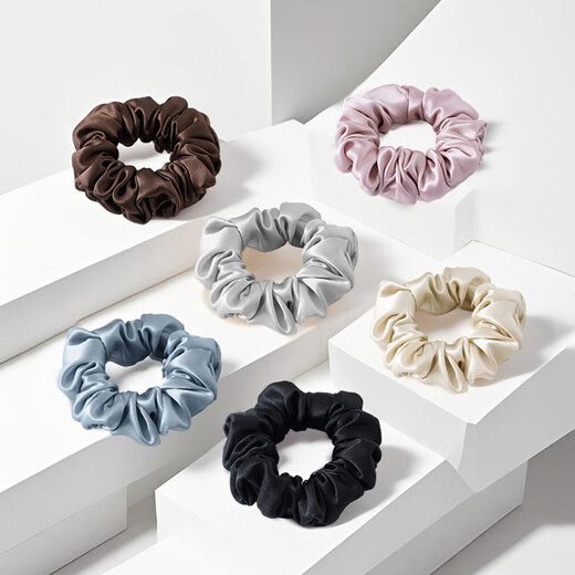 Sang Shang Silk Hair Tie 19 Mumi 100% Mulberry Silk Hair Tie Large Intestine Hair Tie High-end Birthday Gift