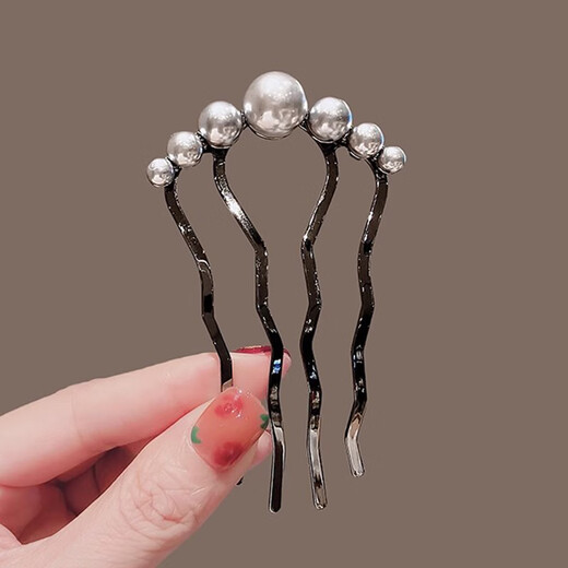 Chimera (CHIMERA) firm hair bead hair comb with long teeth, hairpin, ancient style hairpin, hairpin, birthday gift for girls