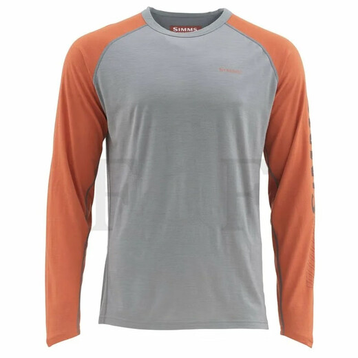 SIMMS new Simms fishing clothing outdoor summer long-sleeved sun protection T-shirt quick-drying breathable Luya fishing clothing ice silk FSIMMCX2341510 M