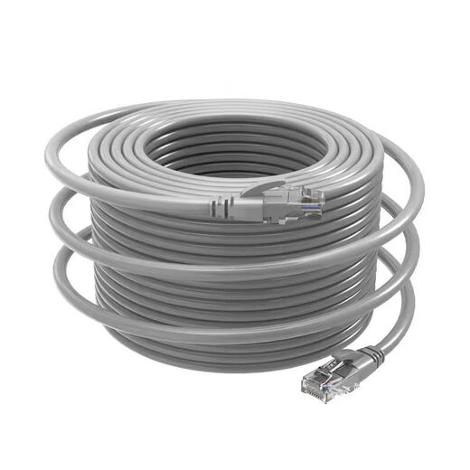 Mutual width Category 5e high-speed Gigabit network cable engineering network cabling monitoring POE power supply box line Category 5e CAT.5e outdoor unshielded 0.48 oxygen-free copper (black) 300 meters