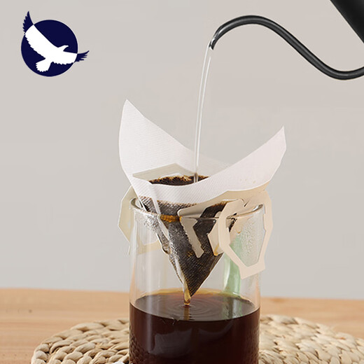 Tonohawk coffee filter paper ear-hanging filter paper hand-brewed coffee powder filter paper conical disposable portable drip filter bag hanging ear filter bag V-shaped 30 pieces + storage bag