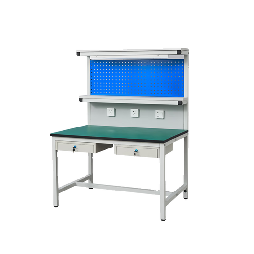 Ji Litian workbench workshop assembly line assembly console tool hanging plate with light injection molding machine inspection and maintenance table length 200*width 80*height 160cm (no drawer)