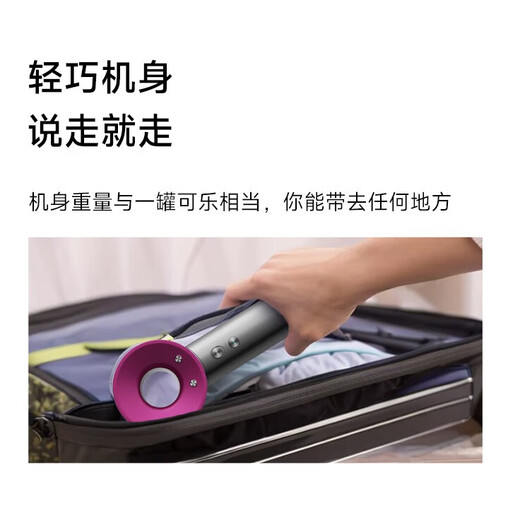 SODIMYON hair dryer for dormitory students with low power 800w special hair dryer hotel Huaqiang Peking University wind speed drying student dormitory model 800W rose red single nozzle-2 billion negative ions