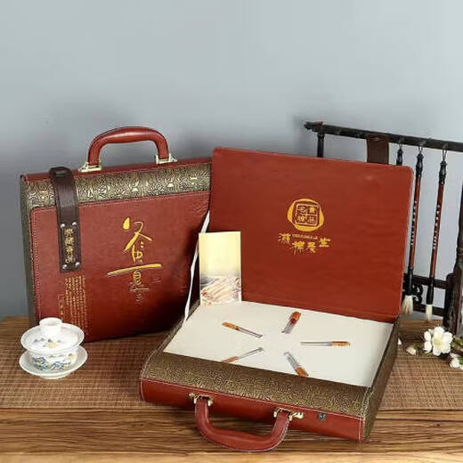 北京同仁堂【官方店专营】【甄选冬虫夏草礼盒装送礼品（规格3-4根/ 甄选冬虫夏草【1根】
