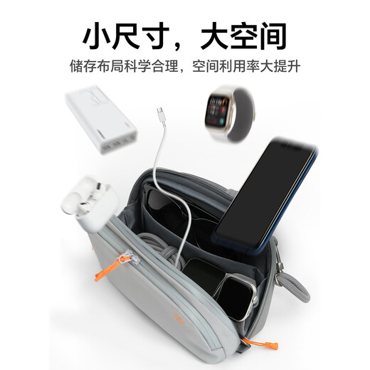 Ulanzi basket YY08 accompanying digital shoulder bag suitable for DJI Pocket3/Action sports camera outdoor shooting portable storage bag multi-functional casual shoulder crossbody bag