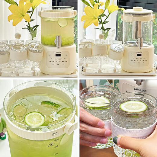 Ingrid's birthday gift is practical and high-end, a gift for girls to meet their besties, a gift for elders, glass water cup, health set, souvenir, health combination set, gift box 1 piece