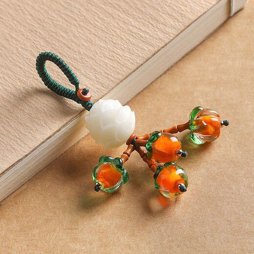 Yusenyi Shishi Ruyi mobile phone chain women's pendant anti-lost rope men's car key chain women's pendant Shishi Ruyi